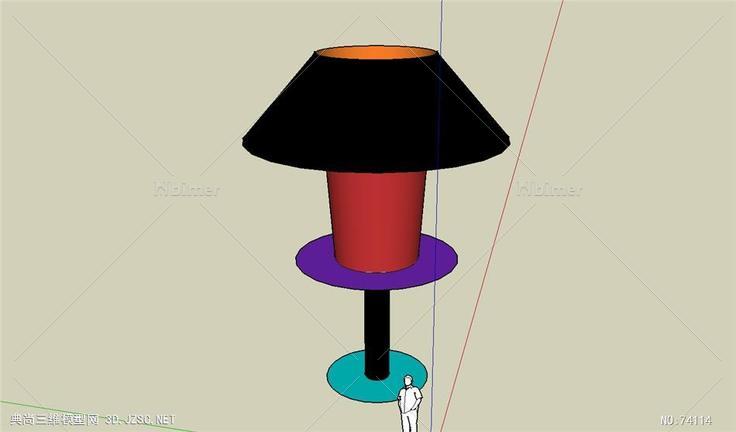 SketchUp景观模型及物件之灯具