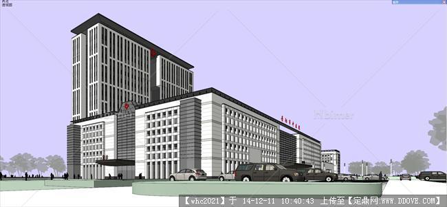 丹阳市中医院su精致模型