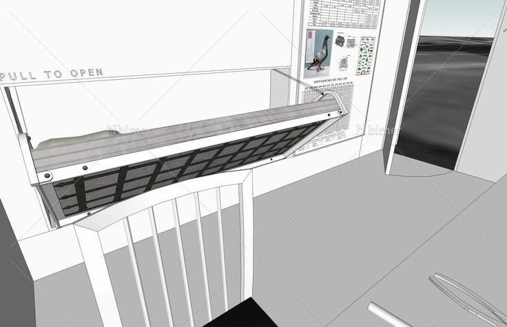 鸽子屋(52438)su模型下载