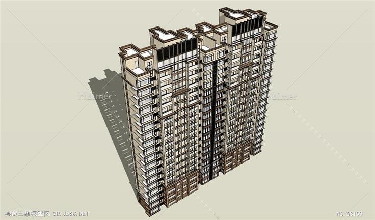 2-63-住宅su模型