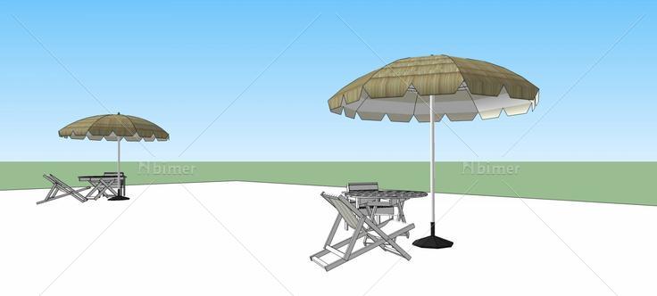 露天座椅(75343)su模型下载