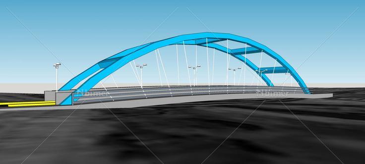 大桥(74879)su模型下载