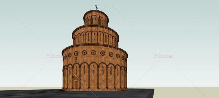 教堂(73890)su模型下载