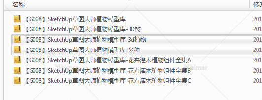 2个多G植物模型分享