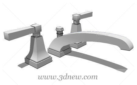 水龙头sketchup模型