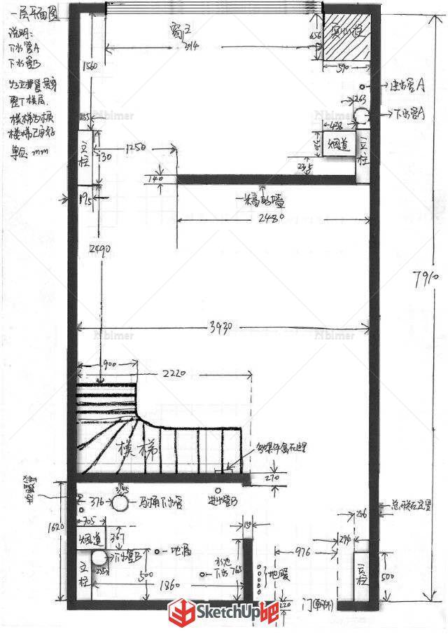 简约风格的两层LOFT室内设计