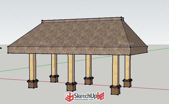 东南亚风格——一系列园建小品