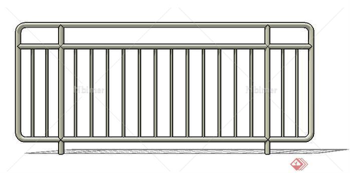 园林景观之栏杆设计该方案su模型