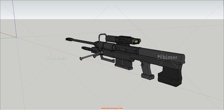 sniper rifle&machine guns