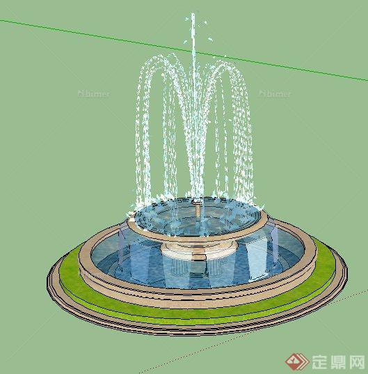 园林景观节点石灯、花钵、喷泉水池、景观柱等设