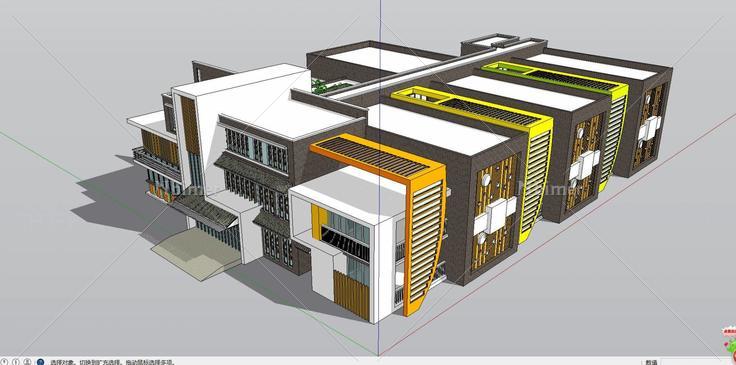 0926英式现代欧式幼儿园模型9(182091)su模型下载