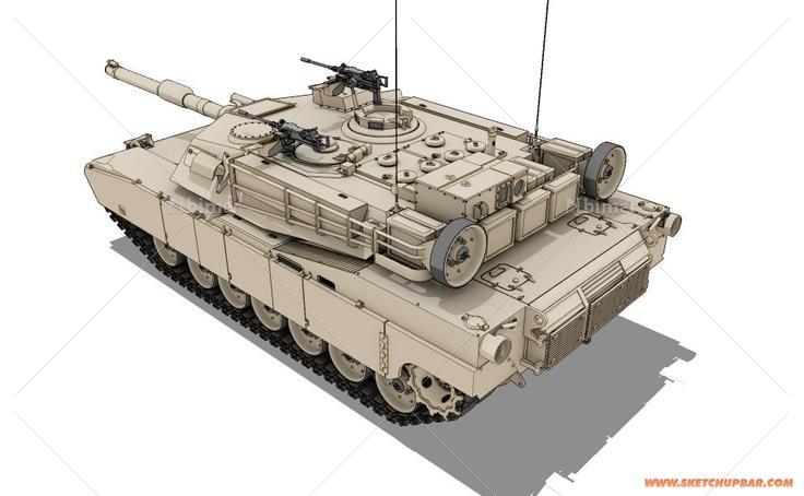 【VIP模型·已开放】M1A1主战坦克 3.21更新下载