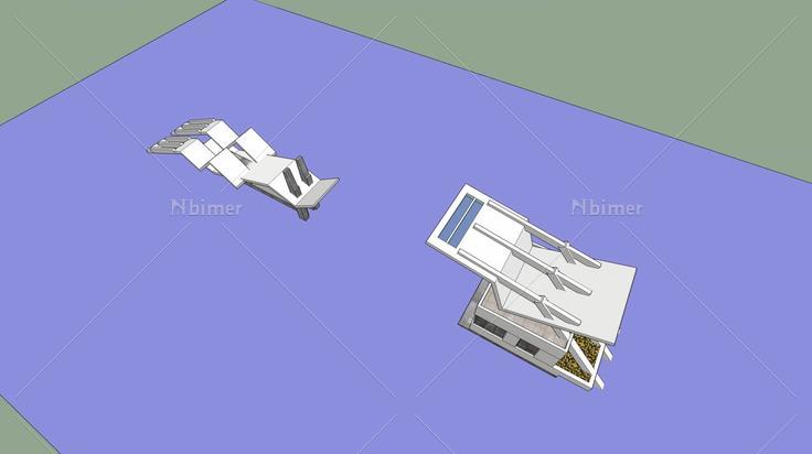 小区入口(39747)su模型下载