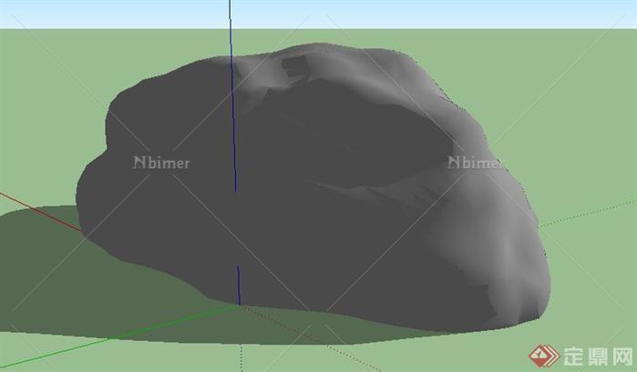 园林景观石头造型设计37SketchUp(SU)3D模型