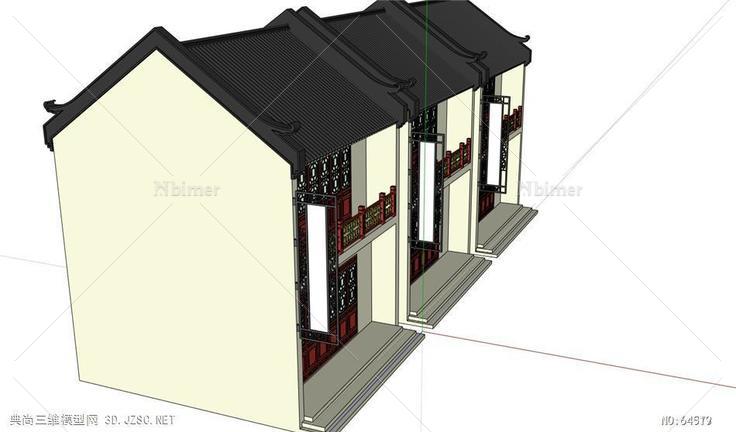 古建沿街古建筑