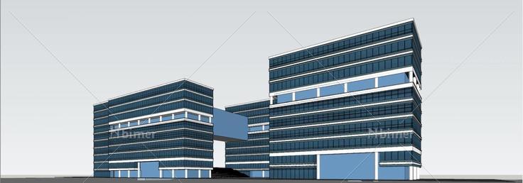 某高档办公楼投标方案(179374)su模型下载
