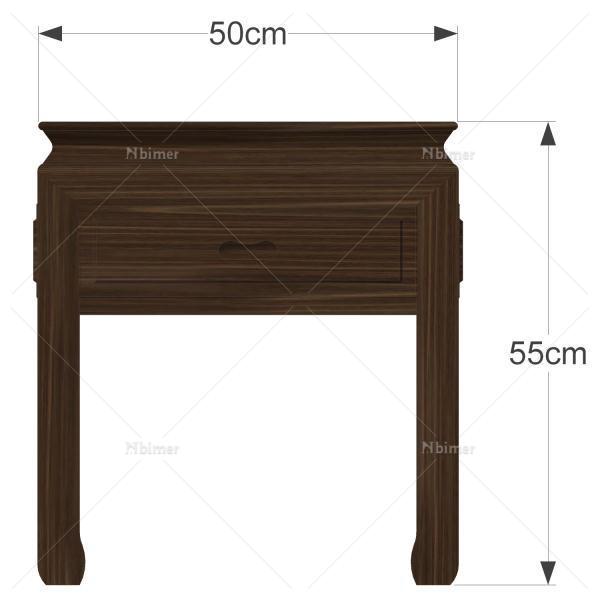 柜子-床头柜-Nightstand-057
