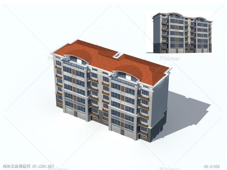 3d多层住宅max模型多层住宅0120