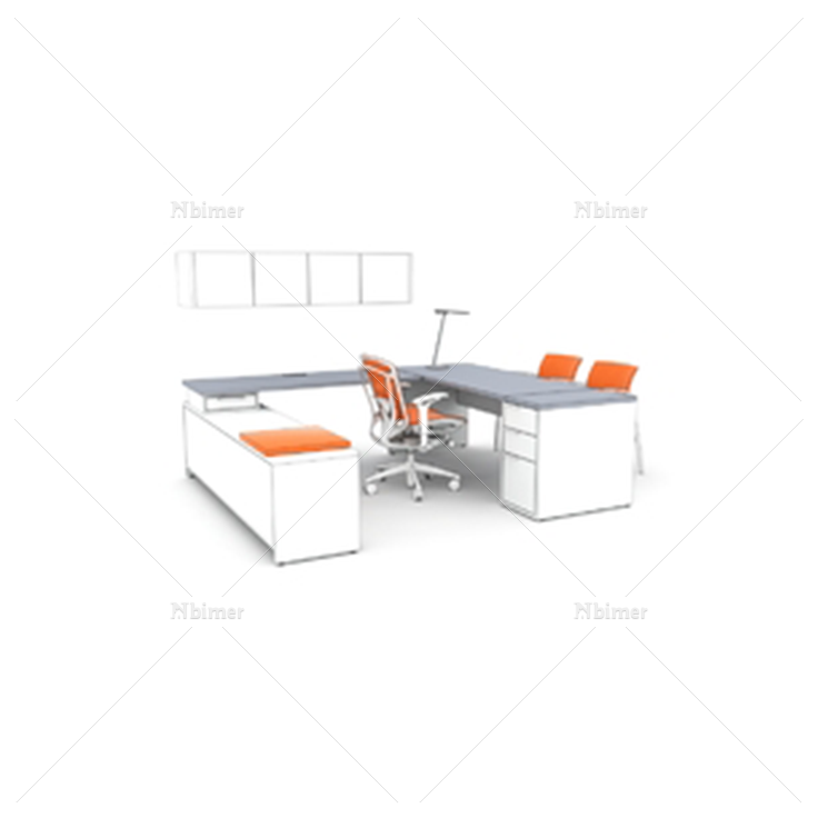个人办公室桌椅组合家具