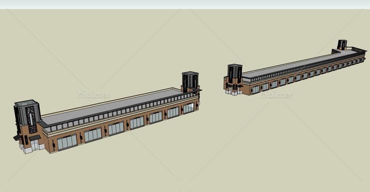 临街商业(73487)su模型下载