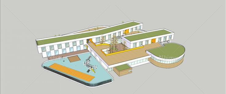 很好的幼儿园(171245)su模型下载