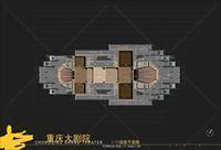 重庆大剧院建筑设计su精致模型
