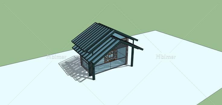 建筑构件-门头(81185)su模型下载