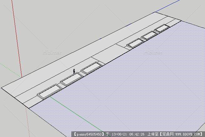 公交车站 草图模型2