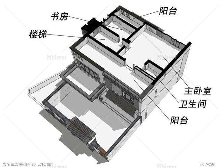 别墅设计（徽派)(2)