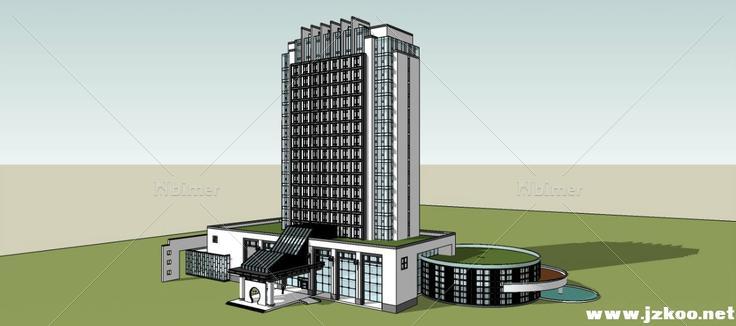 「vip」 （适合精细建模的学生）中式酒店模型