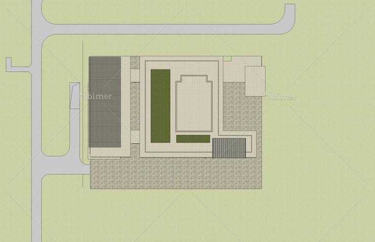 现代多层办公楼(40544)su模型下载