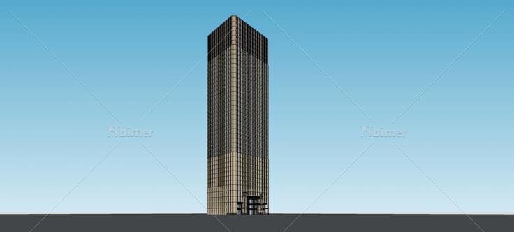 现代超高层办公楼(75680)su模型下载