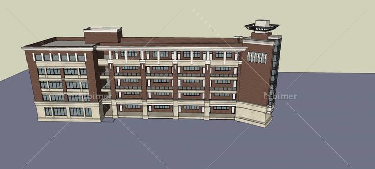 教学楼(79293)su模型下载