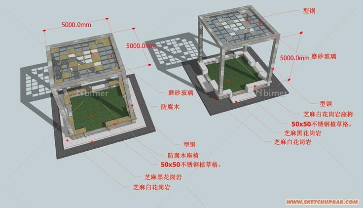 简简单单的、小小的、xx的......景观亭