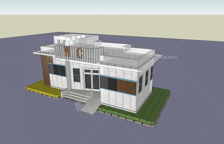 公共厕所(51157)su模型下载