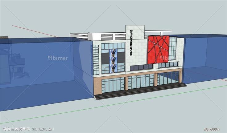 临街1-住宅su模型