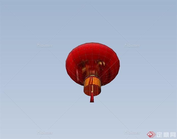 古典中式风格红灯笼设计su模型[原创]