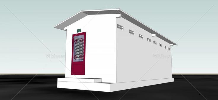 现代风格公厕(47000)su模型下载