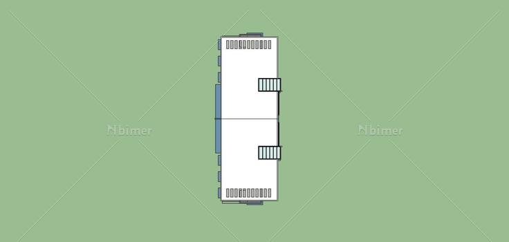 现代小高层住宅楼(78774)su模型下载