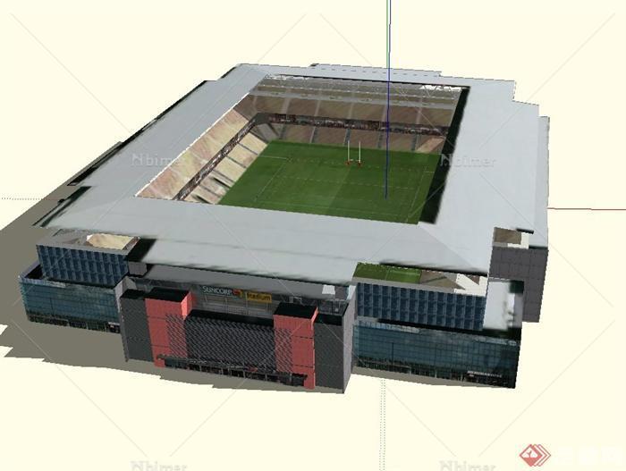 某体育场建筑设计SU模型