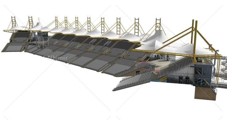 现代体育场馆设计(107984)su模型下载