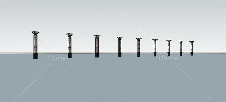 路灯(78980)su模型下载