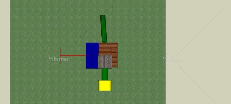儿童游乐设施(74868)su模型下载