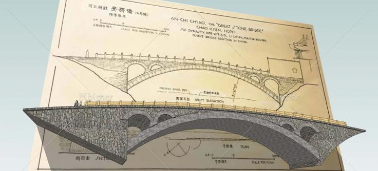 如果梁思成笔下的中国古建筑测绘图变为3D模型，