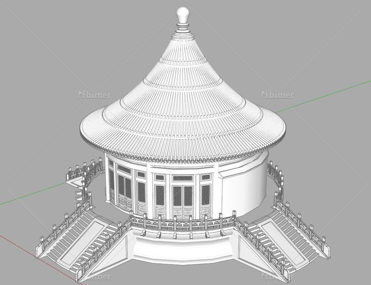 天坛愿殿，中国古典建筑