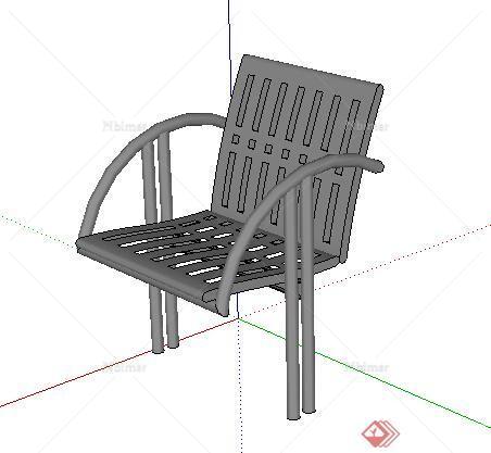 园林景观之现代风格座椅设计su模型21