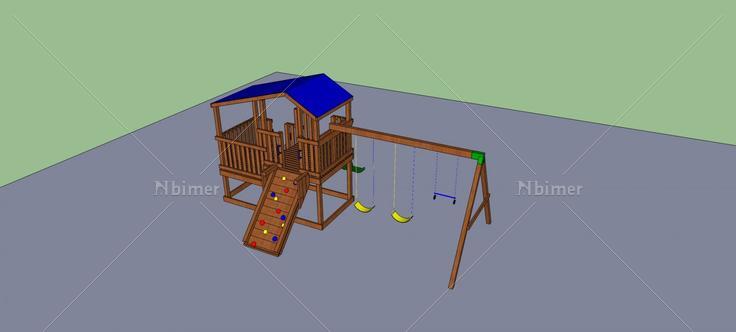 儿童游乐设施(76867)su模型下载