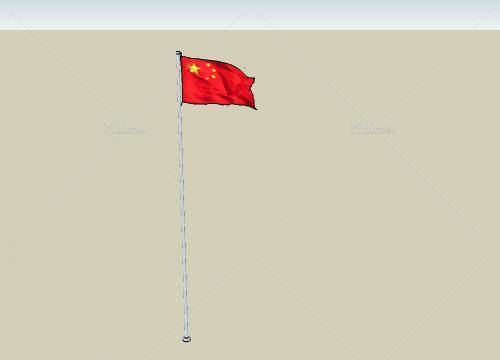中国国旗(71814)su模型下载