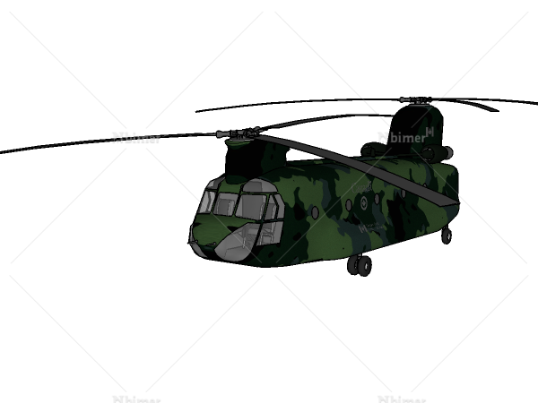 CH-47直升机