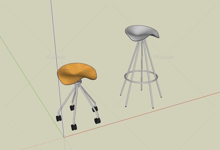 创意椅子凳子(139861)su模型下载